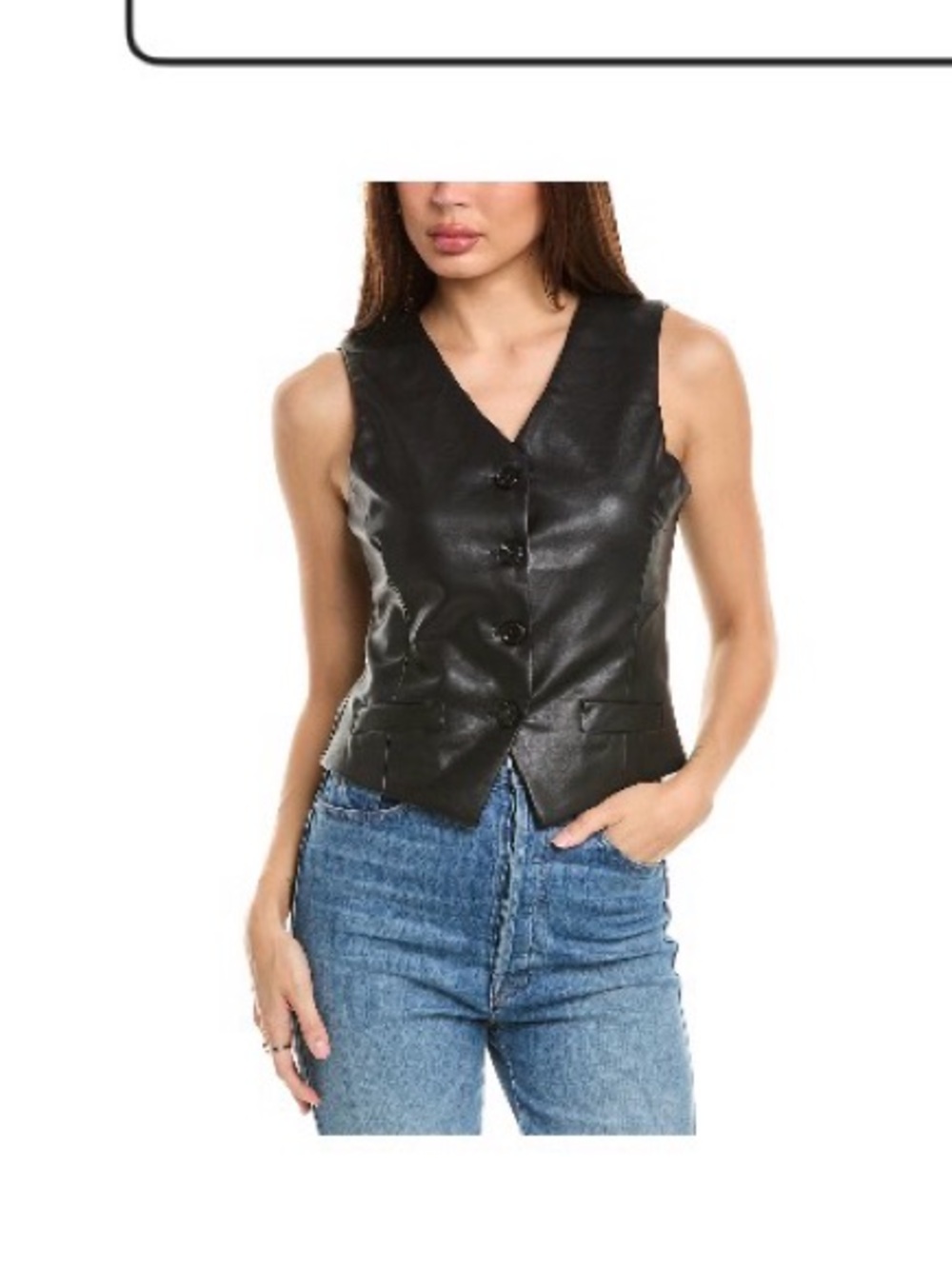 Leather vest by Lea & Viola